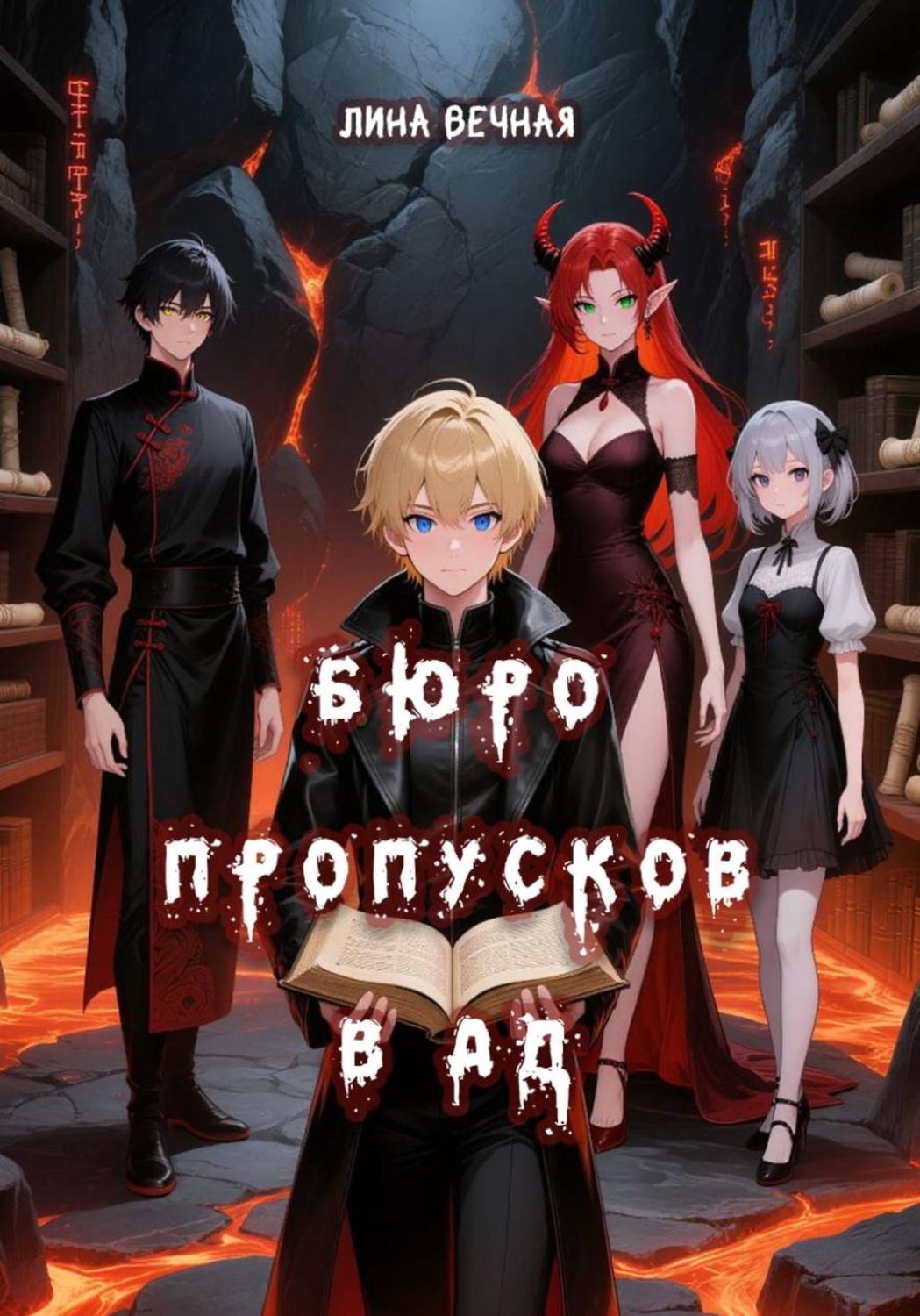 Обложка книги «Бюро пропусков в Ад»