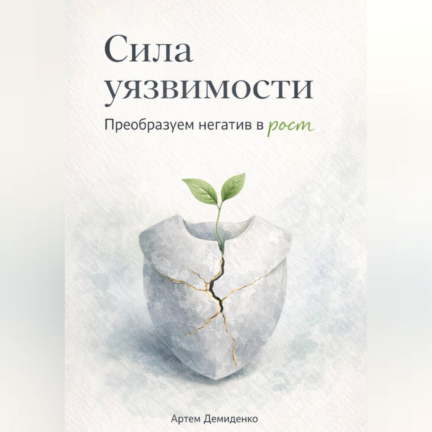 Обложка книги «Сила уязвимости: Преобразуем негатив в рост»