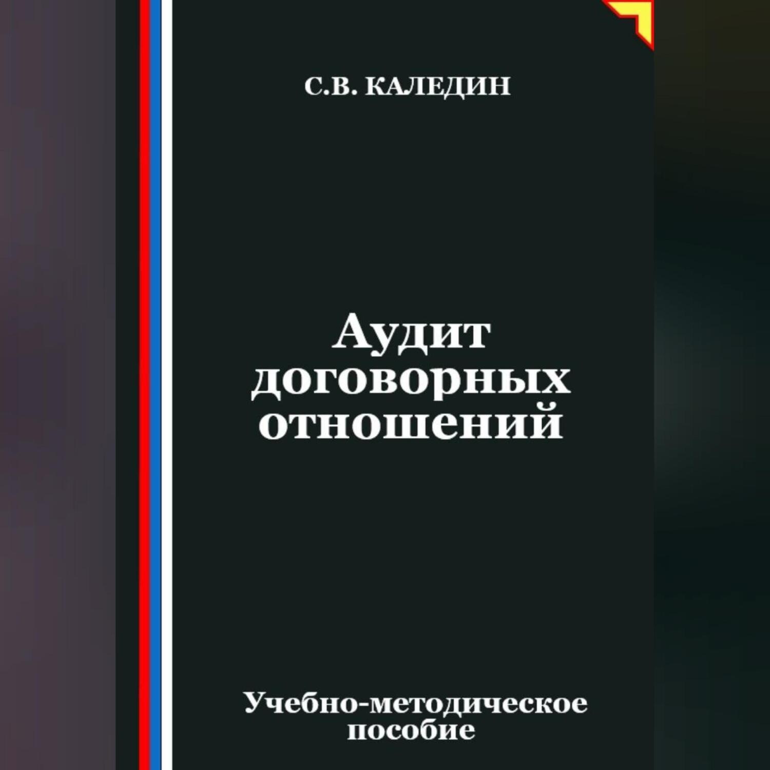 Обложка книги «Аудит договорных отношений»