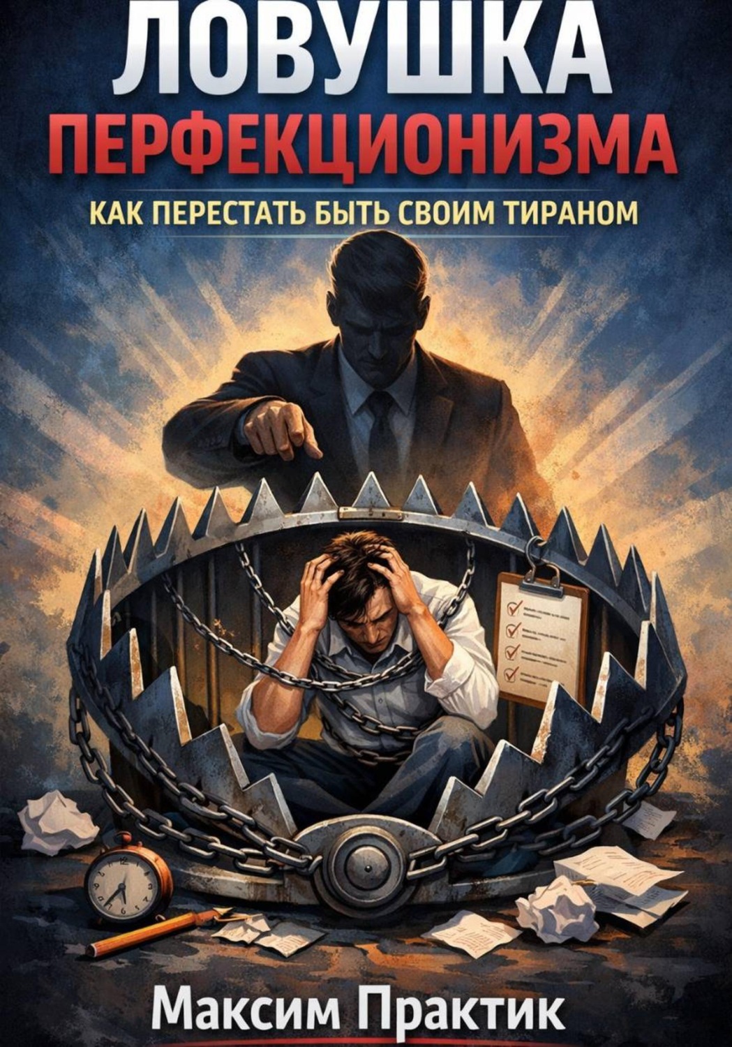 Обложка книги «Ловушка перфекционизма. Как перестать быть своим тираном»