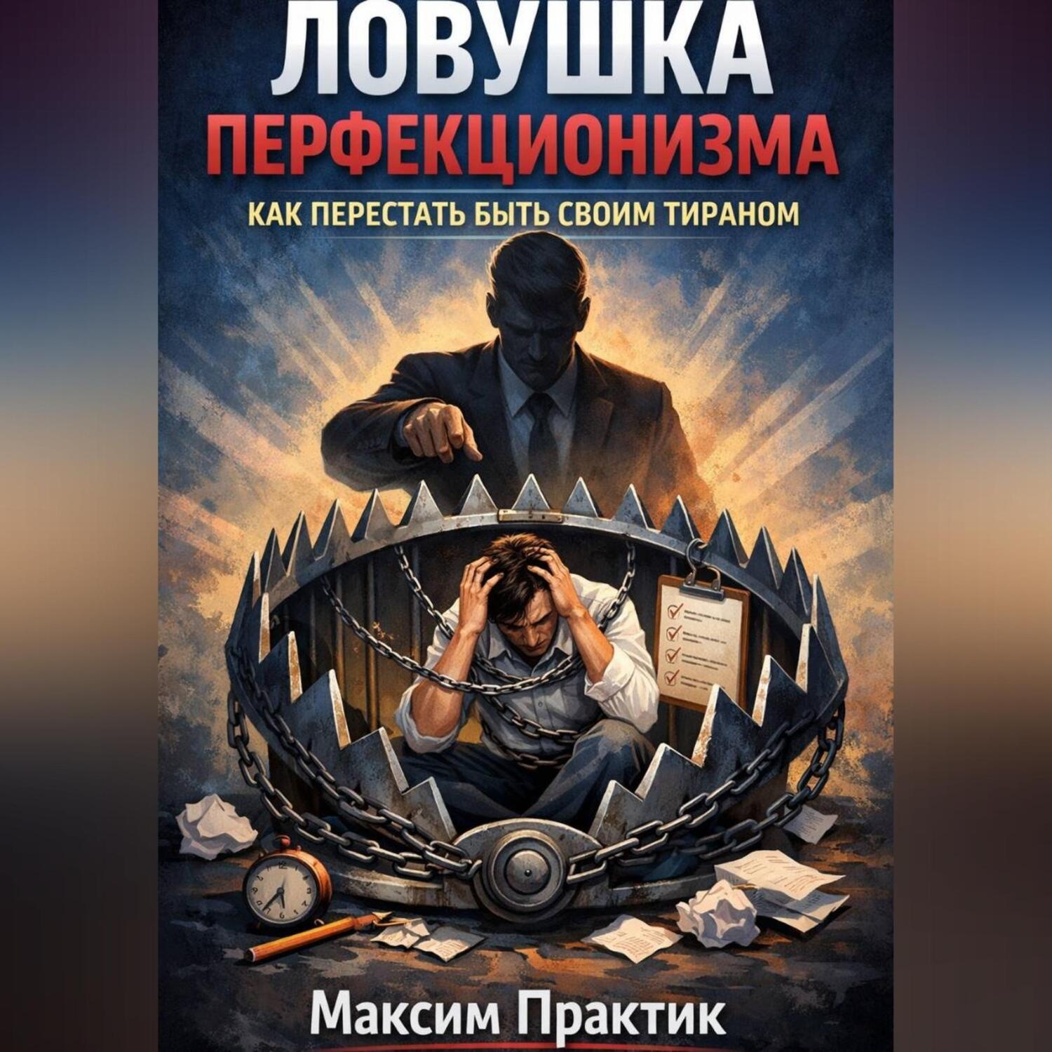 Обложка книги «Ловушка перфекционизма. Как перестать быть своим тираном»