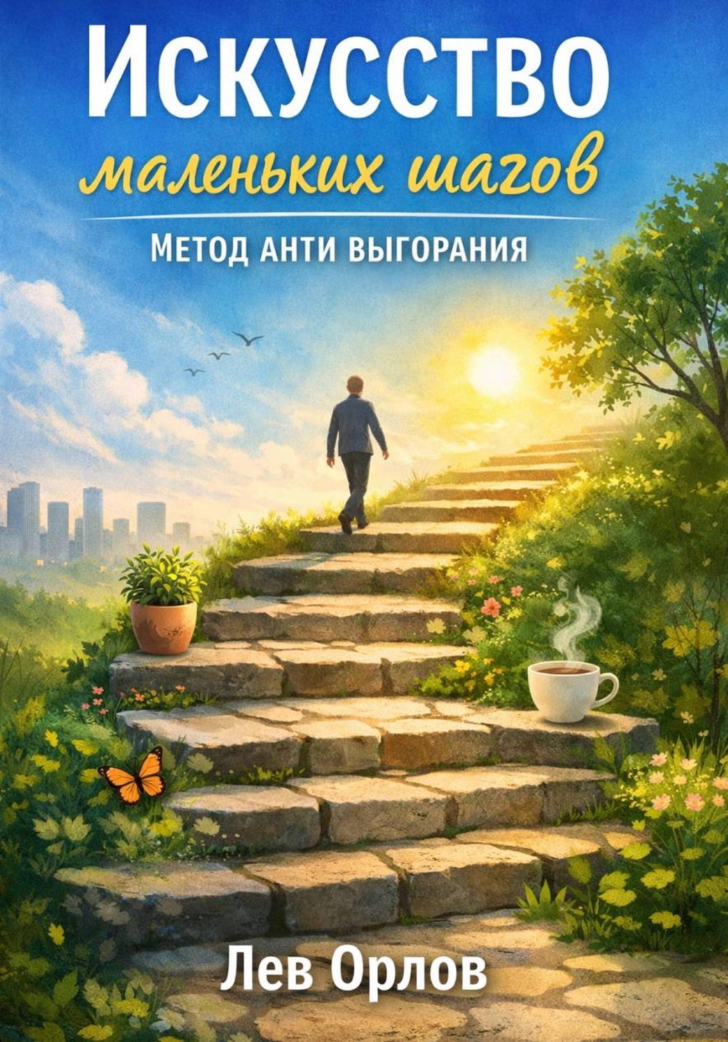 Обложка книги «Искусство маленьких шагов. Метод антивыгорания»