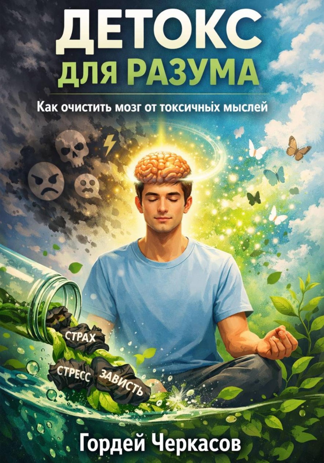 Обложка книги «Детокс для разума. Как очистить мозг от токсичных мыслей»