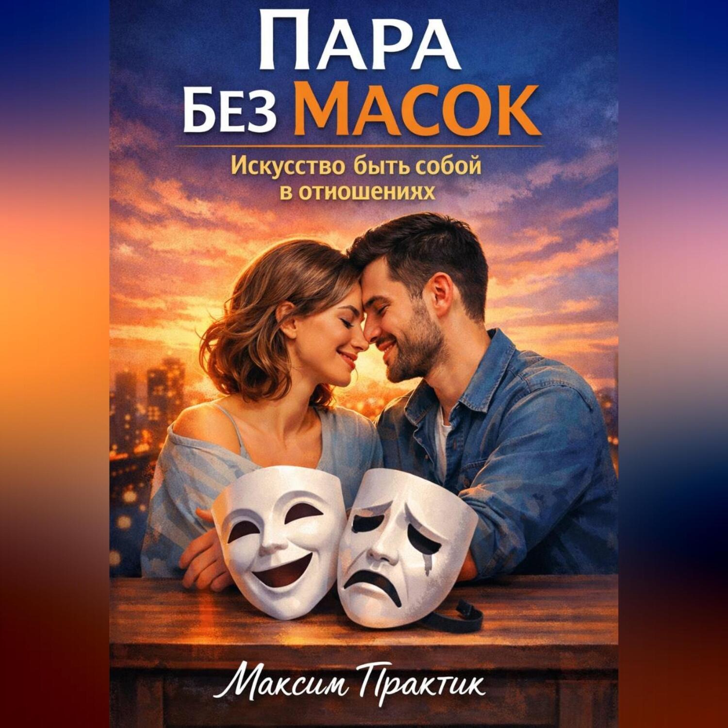 Обложка книги «Пара без масок. Искусство быть собой в отношениях»
