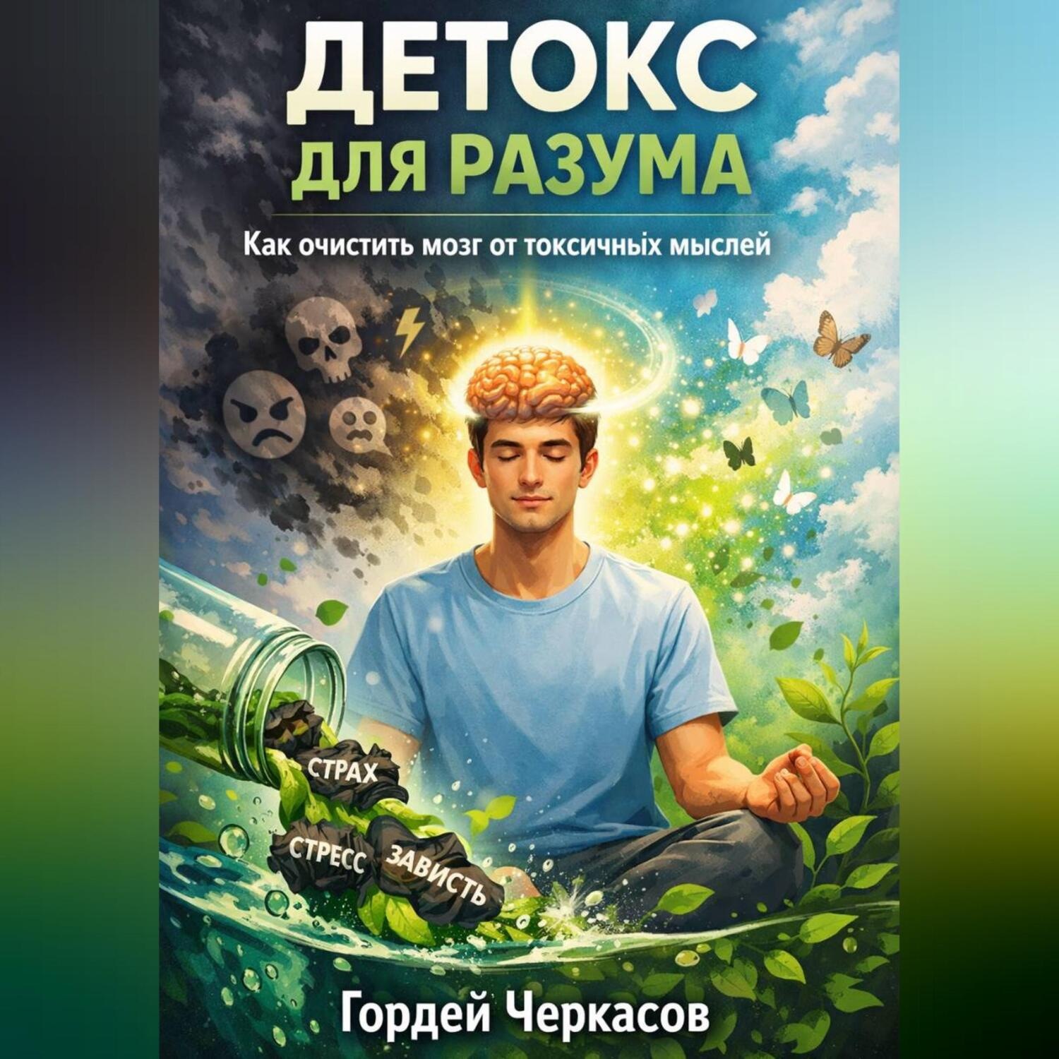 Обложка книги «Детокс для разума. Как очистить мозг от токсичных мыслей»