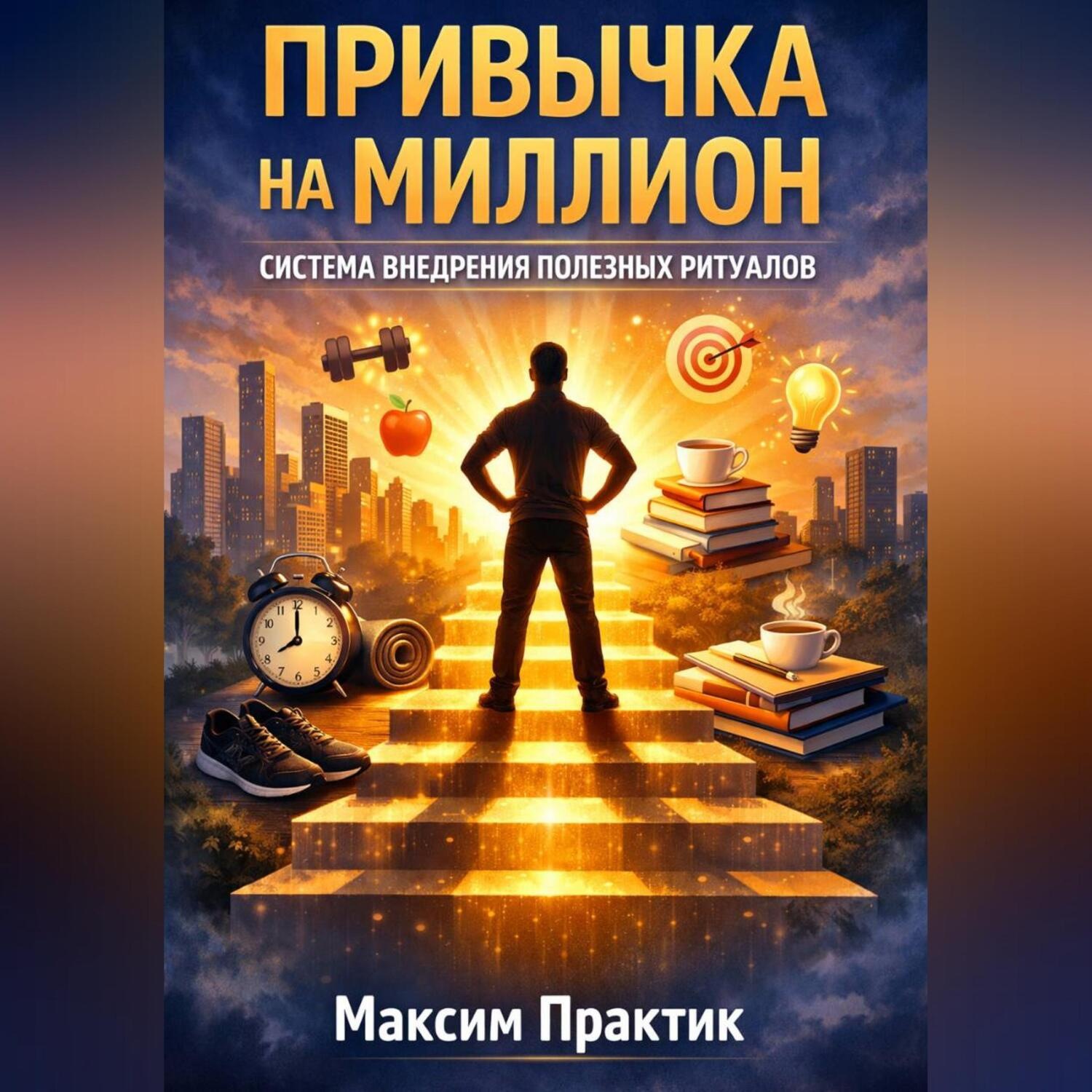 Обложка книги «Привычка на миллион. Система внедрения полезных ритуалов»