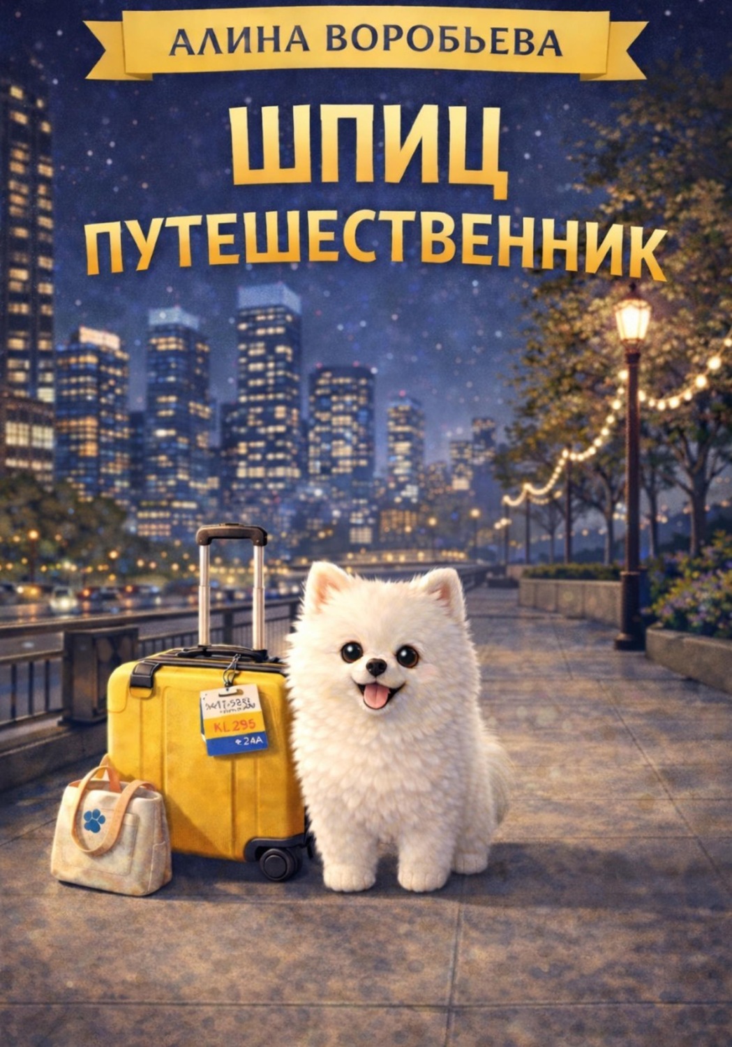 Обложка книги «Шпиц-путешественник»