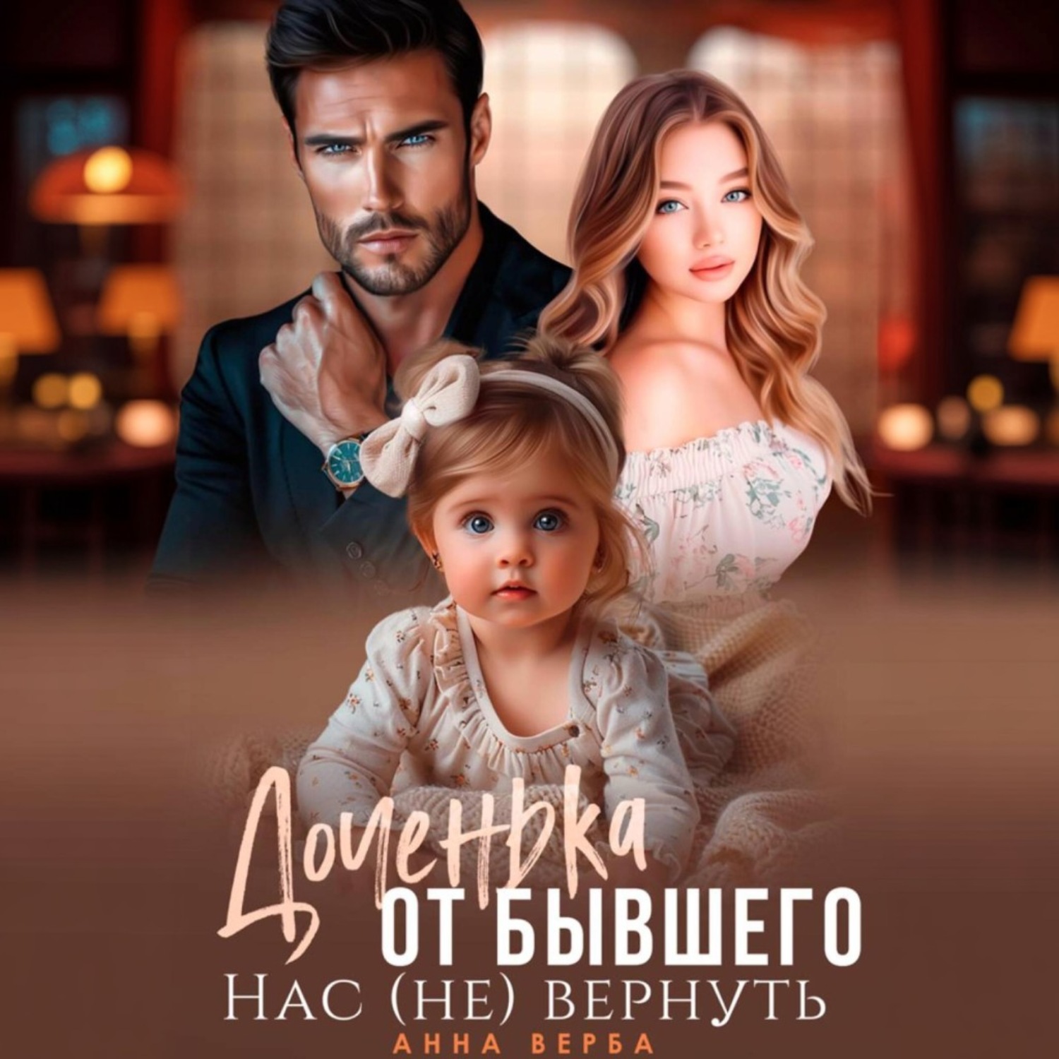 Обложка книги «Доченька от бывшего. Нас (не) вернуть»