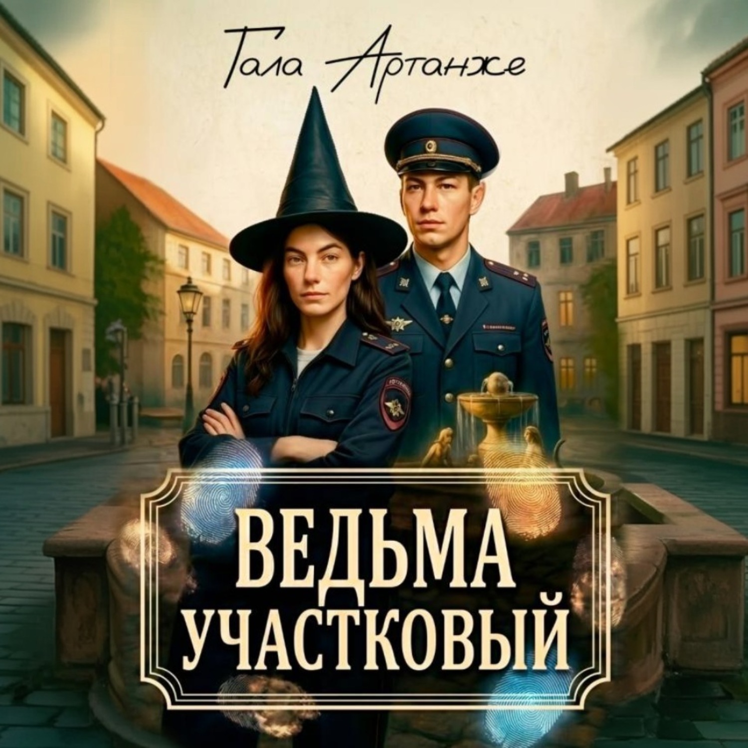 Обложка книги «Ведьма участковый»