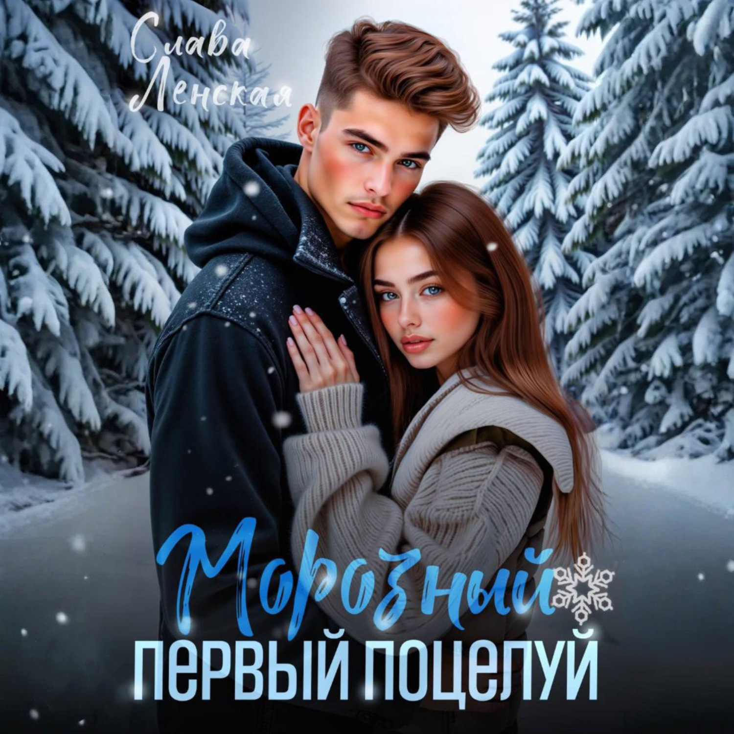 Обложка книги «Морозный первый поцелуй»