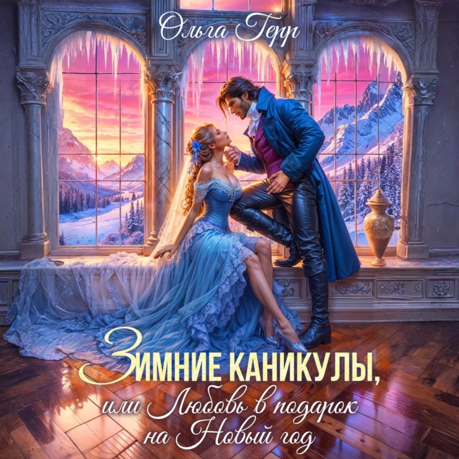 Обложка книги «Зимние каникулы, или Любовь в подарок на Новый год»