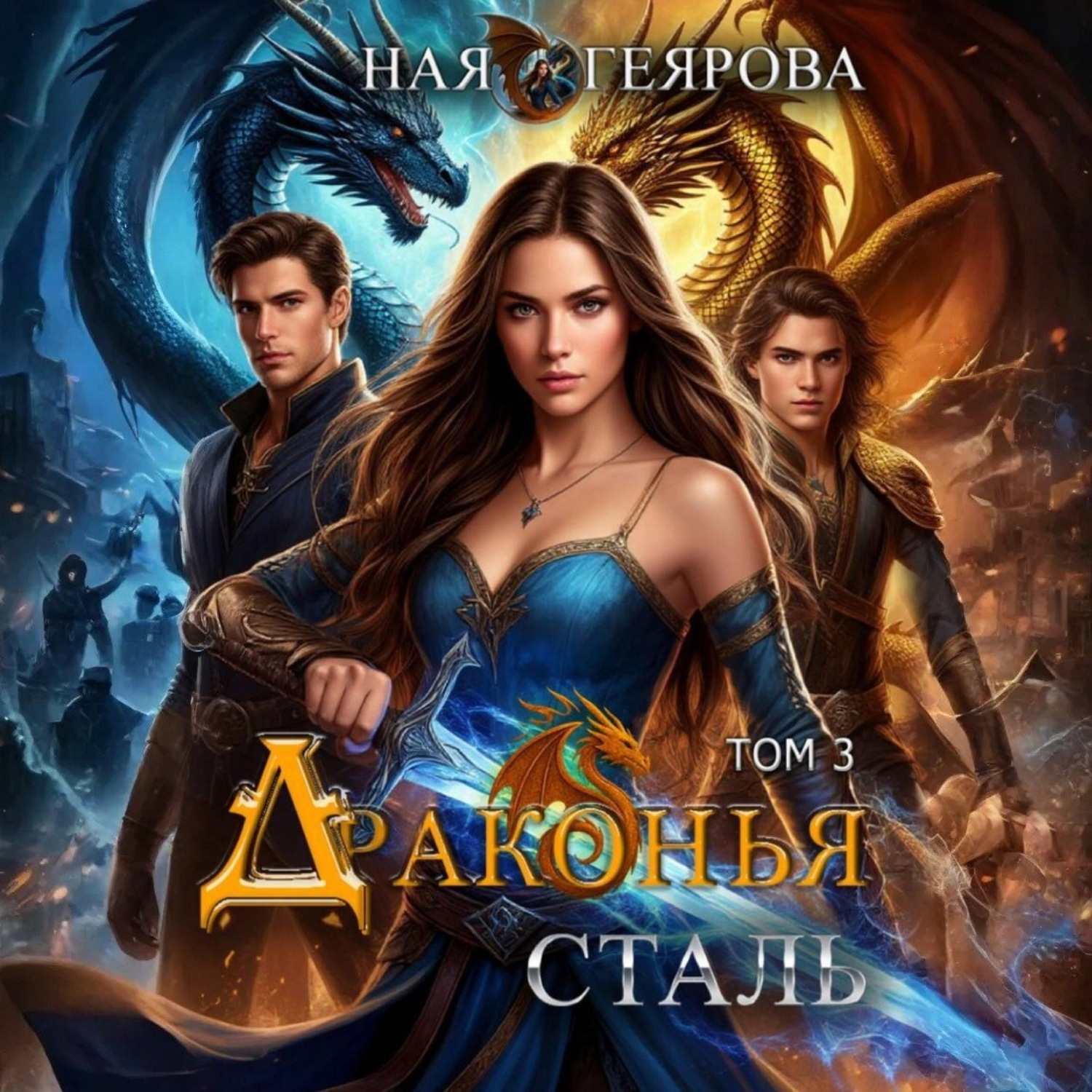 Обложка книги «Драконья сталь. Том 3»