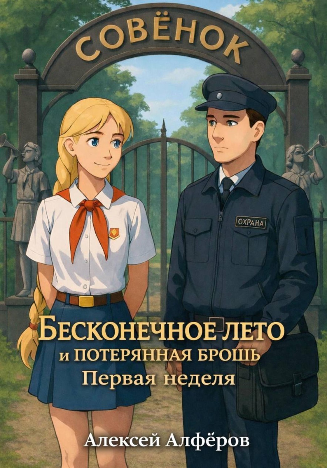 Обложка книги «Бесконечное лето и Потерянная брошь. Книга первая – Первая неделя»
