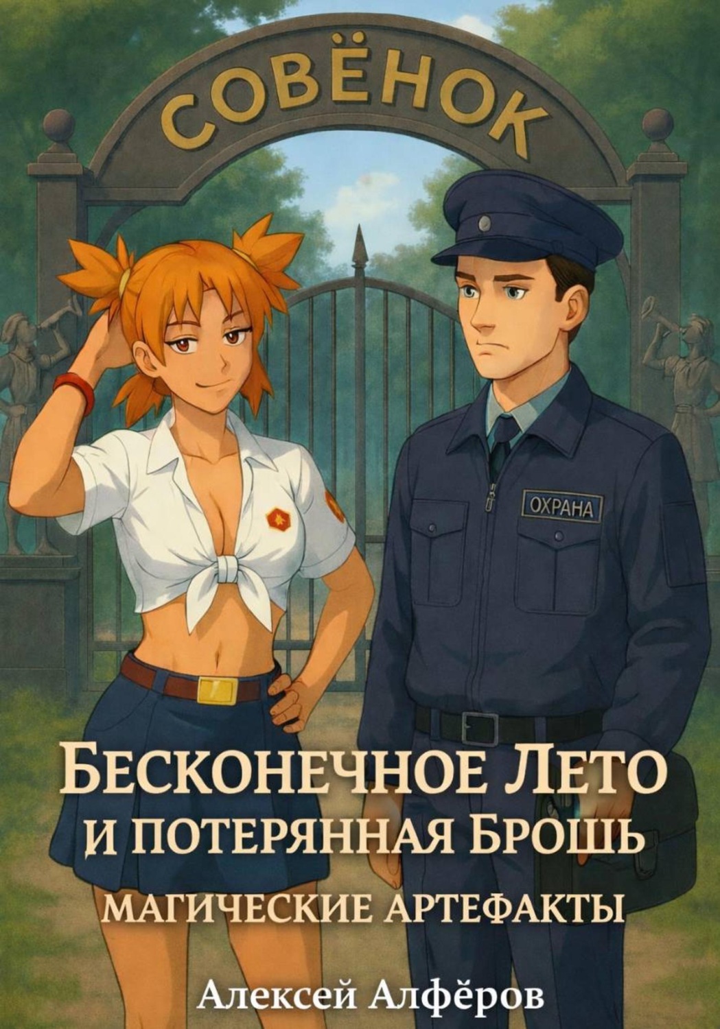 Обложка книги «Бесконечное лето и Потерянная брошь. Книга вторая – Магические артефакты»