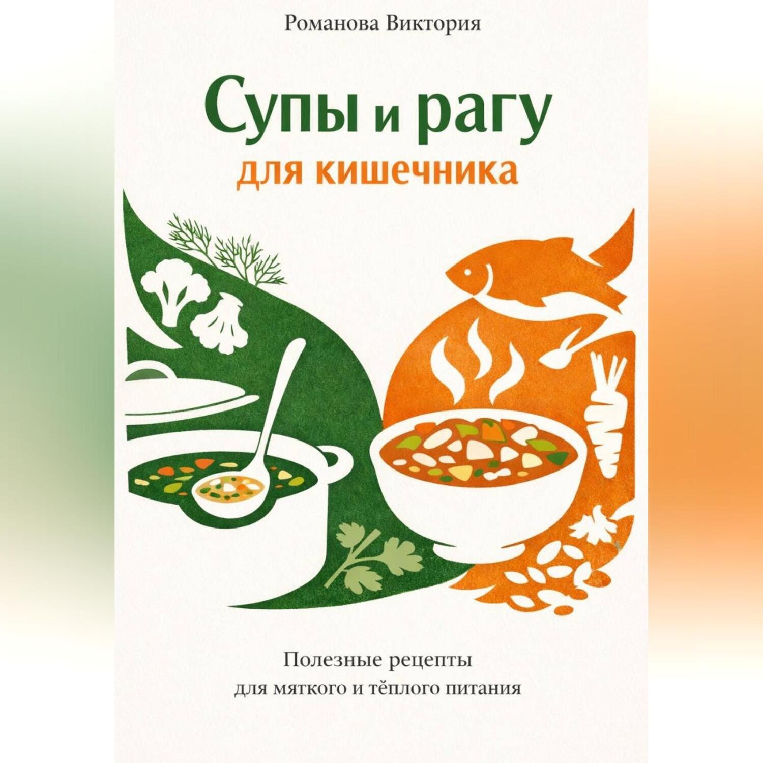 Обложка книги «Супы и рагу для кишечника»