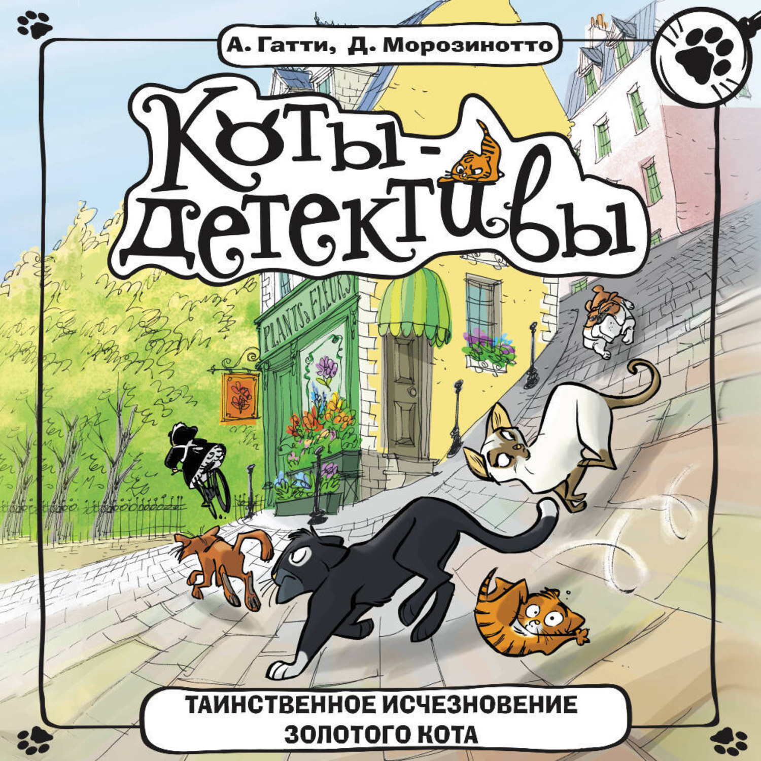 Обложка книги «Таинственное исчезновение золотого кота»