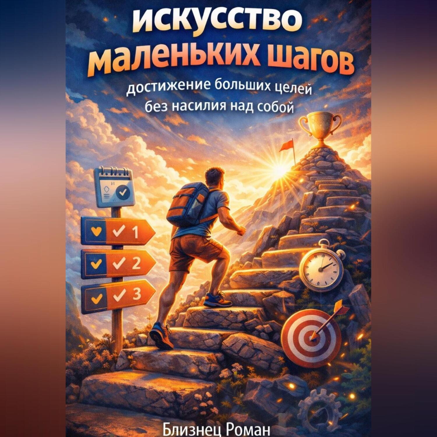 Обложка книги «Искусство маленьких шагов. Достижение больших целей без насилия над собой»