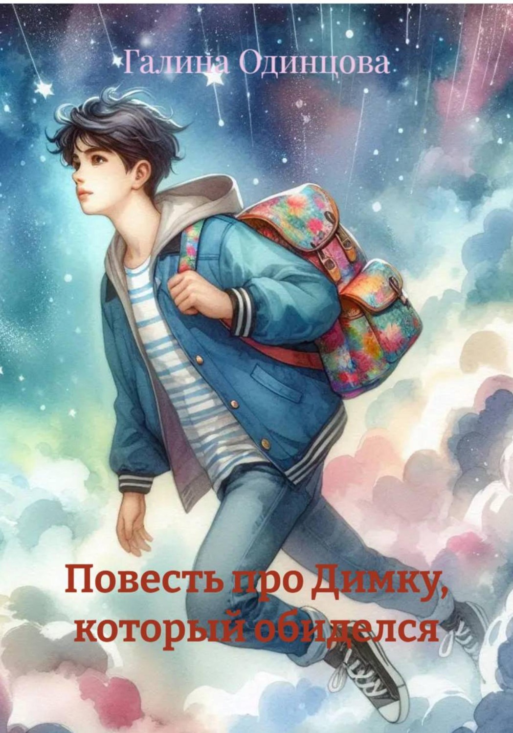 Обложка книги «Повесть про Димку, который обиделся»