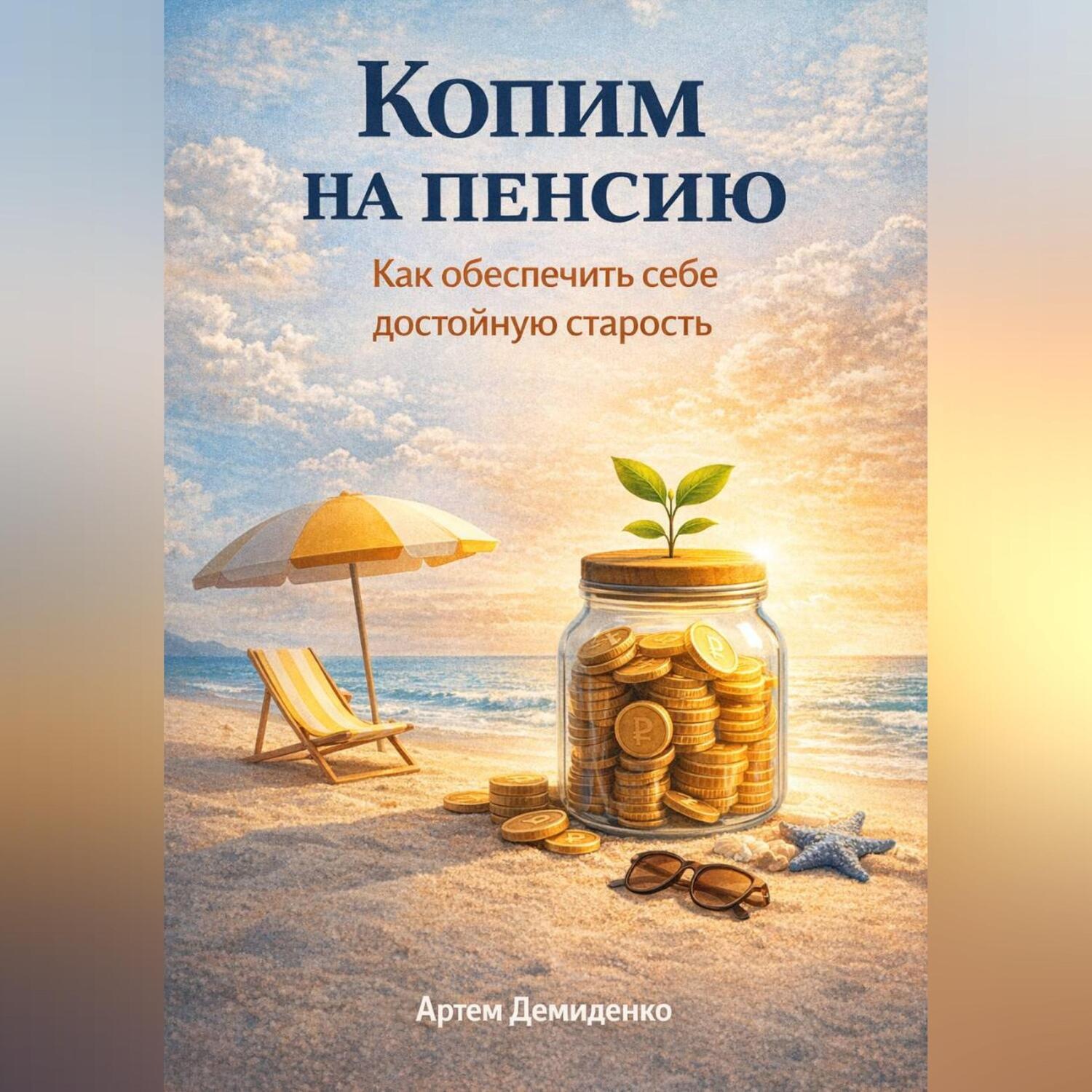 Обложка книги «Копим на пенсию: Как обеспечить себе достойную старость»