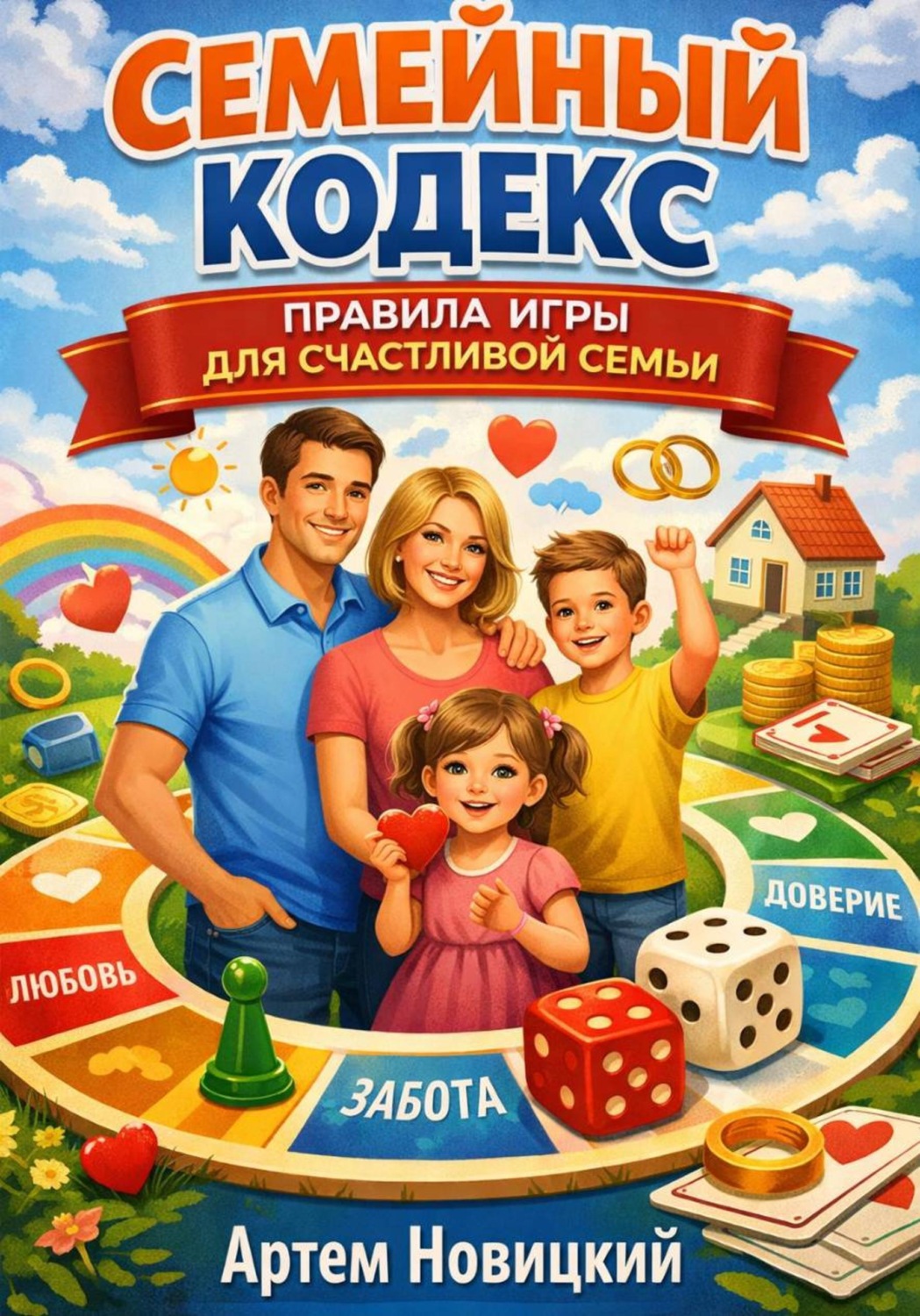 Обложка книги «Семейный кодекс правила игры для счастливой семьи»