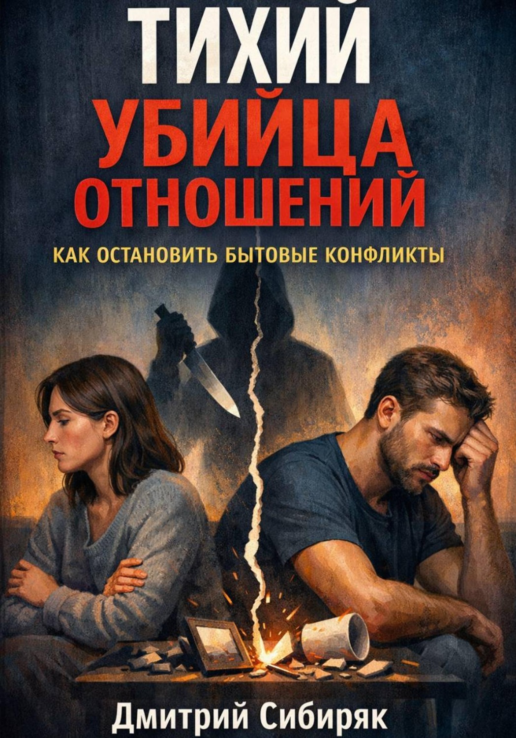 Обложка книги «Тихий убийца отношений. Как остановить бытовые конфликты»