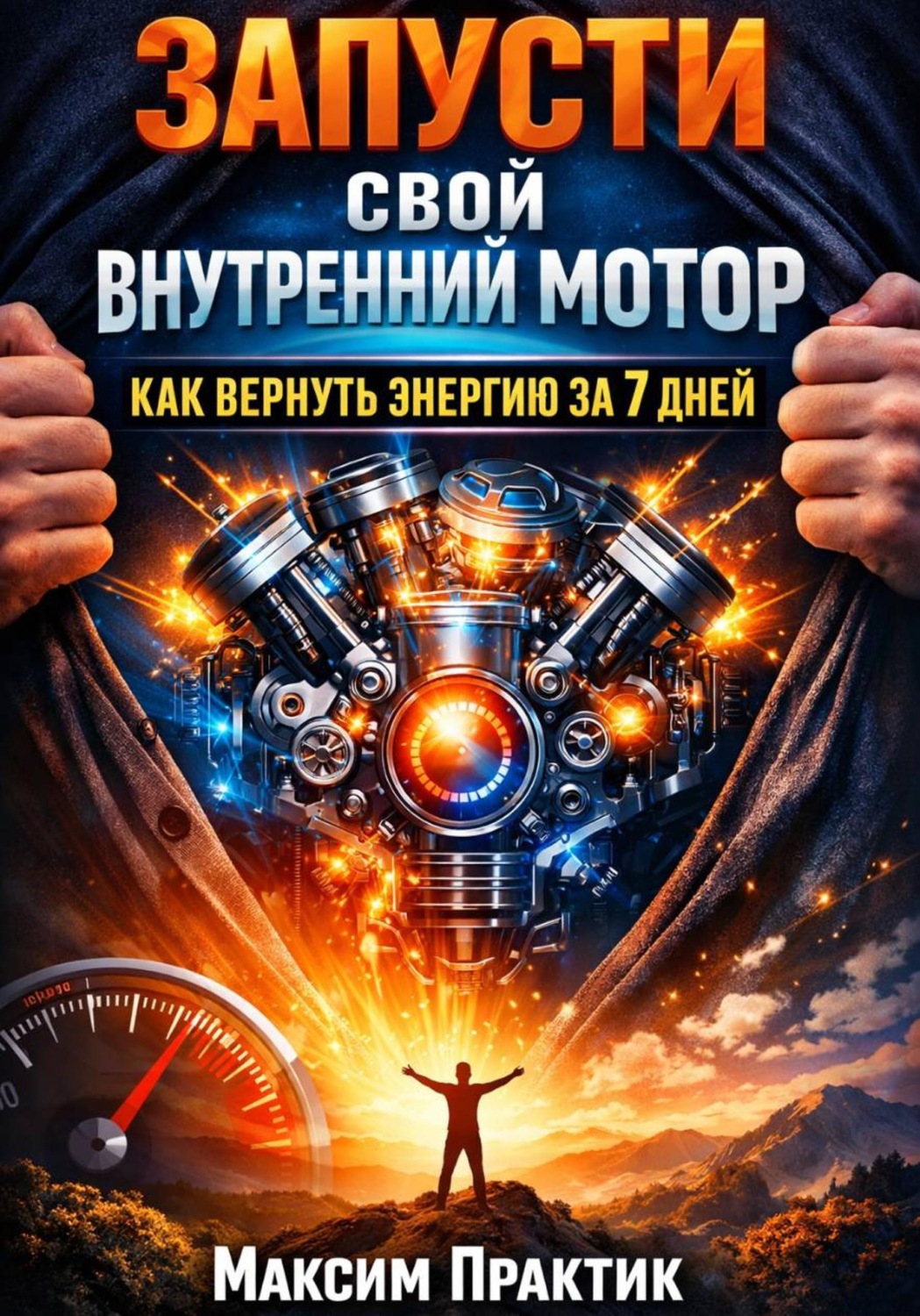 Обложка книги «Запусти свой внутренний мотор. Как вернуть энергию за 7 дней»