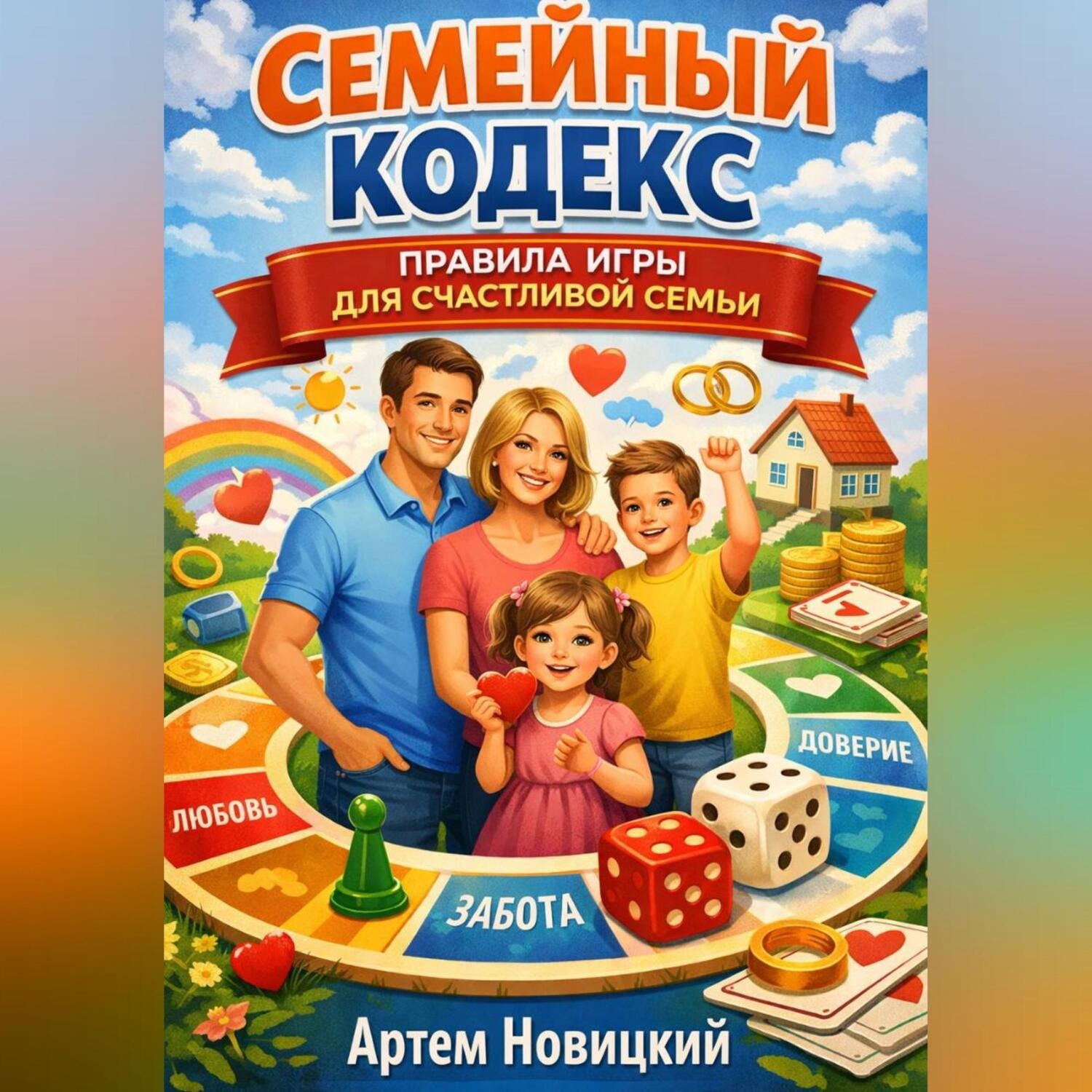 Обложка книги «Семейный кодекс правила игры для счастливой семьи»