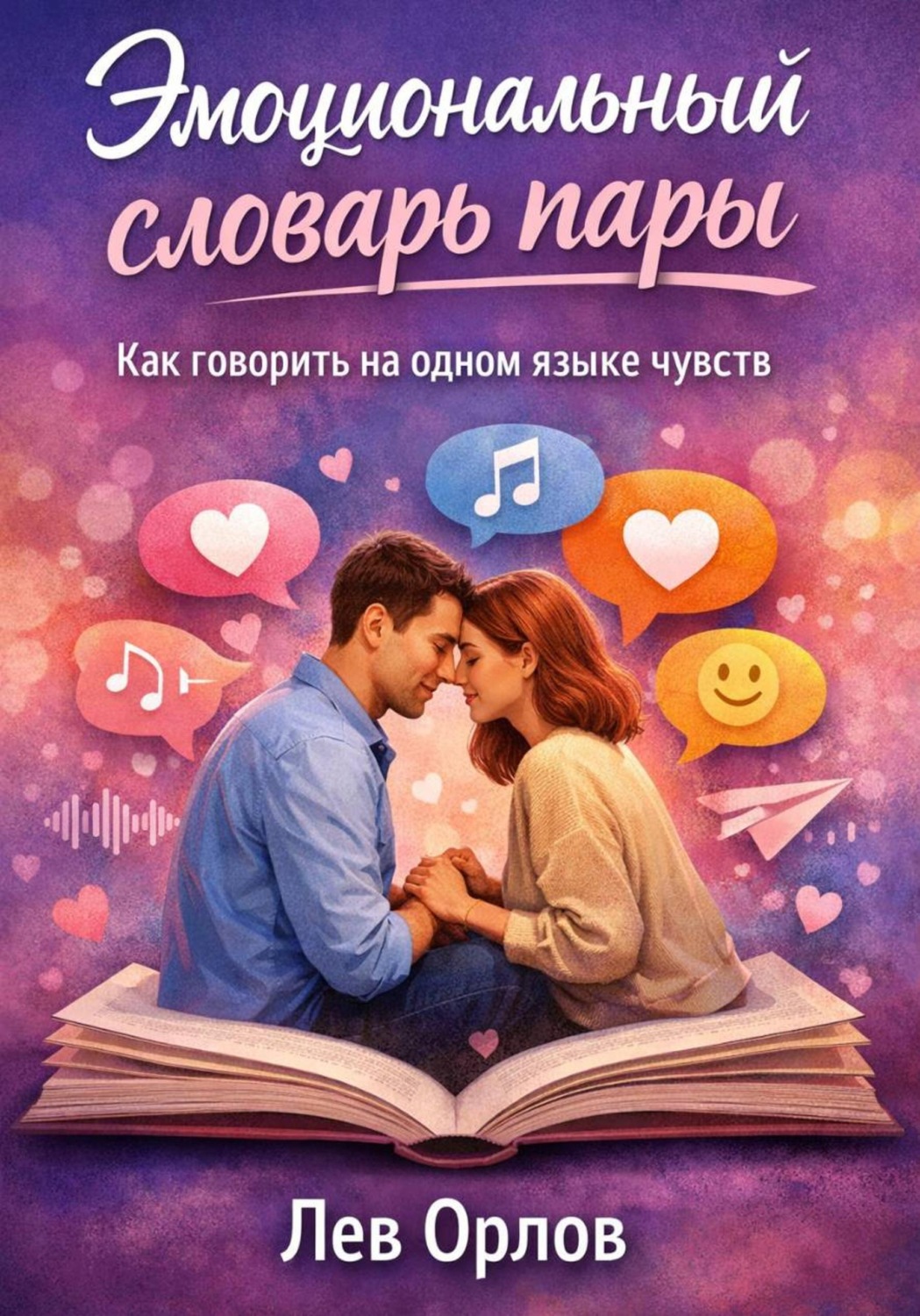Обложка книги «Эмоциональный словарь пары. Как говорить на одном языке чувств?»