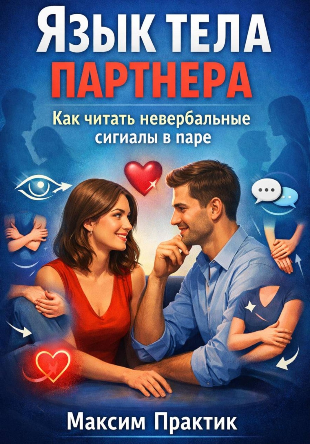 Обложка книги «Язык тела партнера. Как читать невербальные сигналы в паре?»