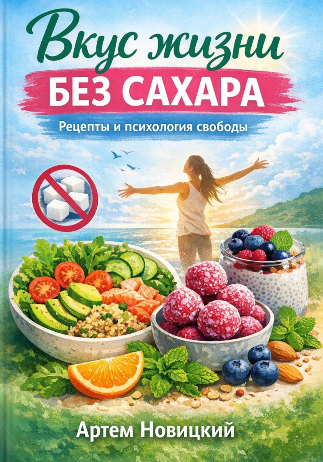 Обложка книги «Вкус жизни без сахара рецепты и психология свободы»
