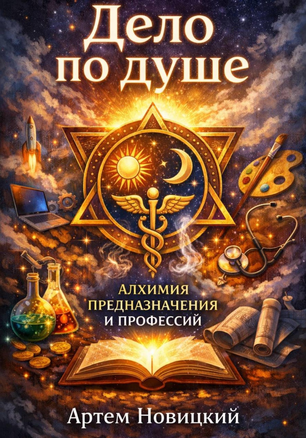 Обложка книги «Дело по душе. Алхимия предназначения и профессии»