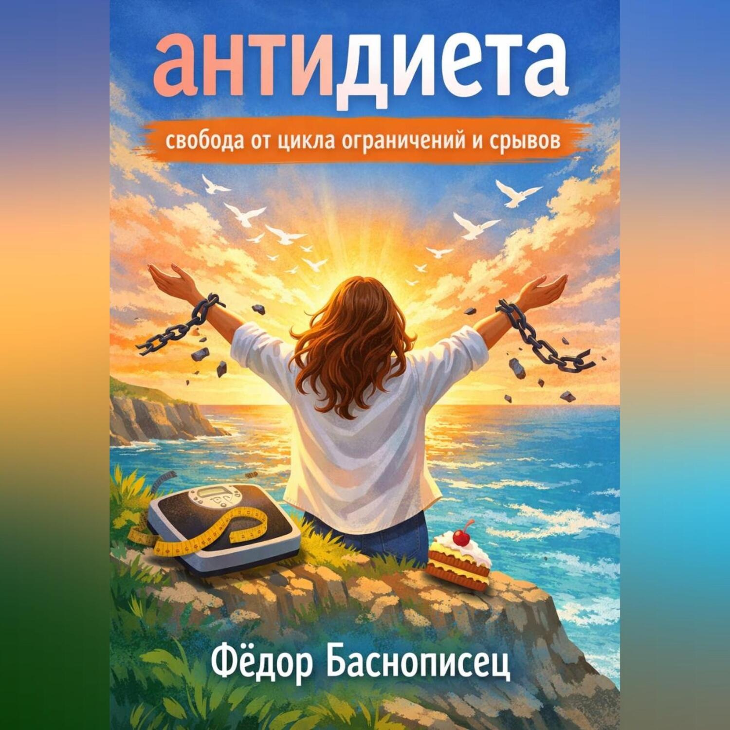 Обложка книги «Антидиета. Свобода от цикла ограничений и срывов»