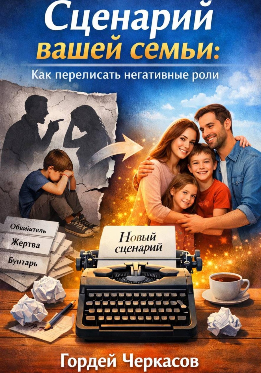Обложка книги «Сценарий вашей семьи. Как переписать негативные роли»