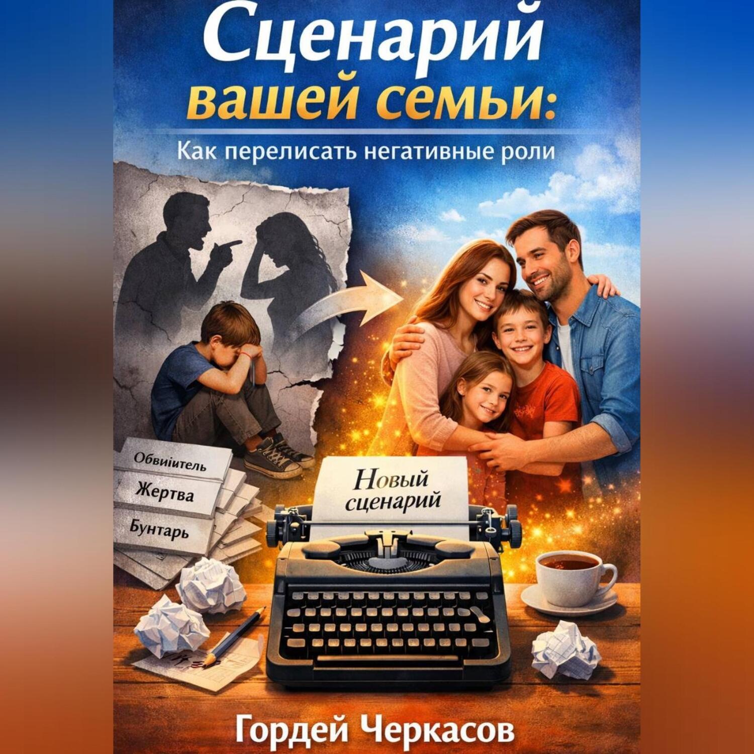 Обложка книги «Сценарий вашей семьи. Как переписать негативные роли»