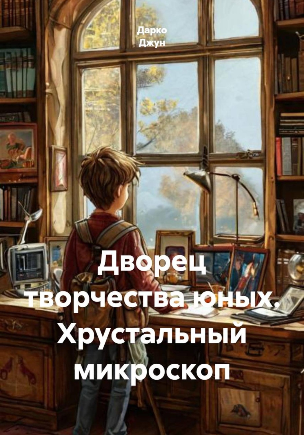 Обложка книги «Дворец творчества юных. Хрустальный микроскоп»