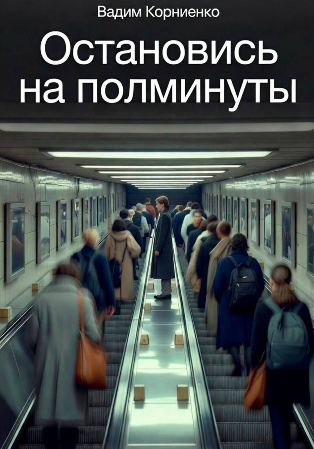 Обложка книги «Остановись на полминуты»
