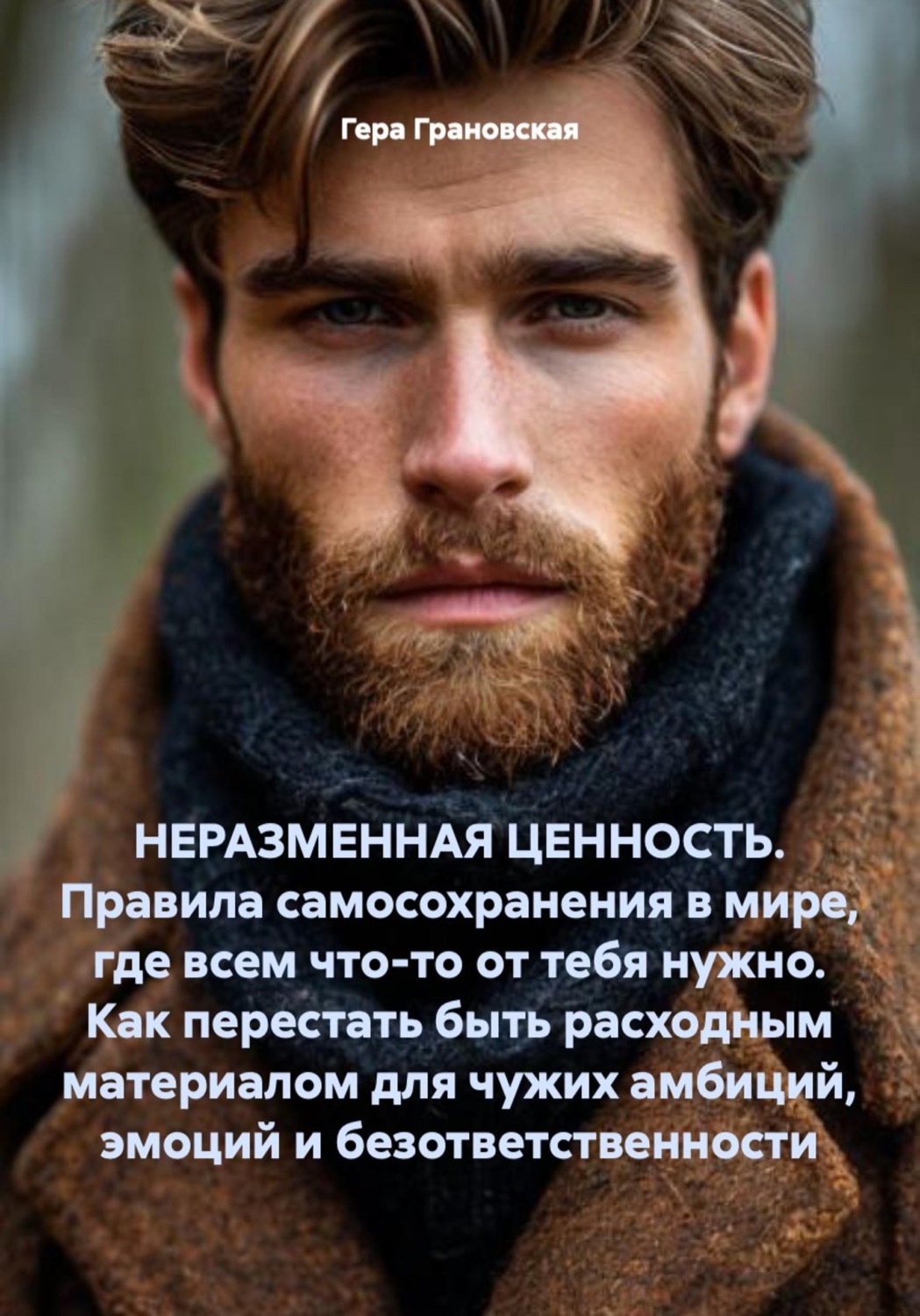 Обложка книги «НЕРАЗМЕННАЯ ЦЕННОСТЬ. Правила самосохранения в мире, где всем что-то от тебя нужно. Как перестать быть расходным материалом для чужих амбиций, эмоций и безответственности»