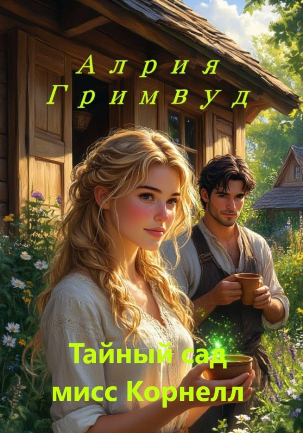 Обложка книги «Тайный сад мисс Корнелл»