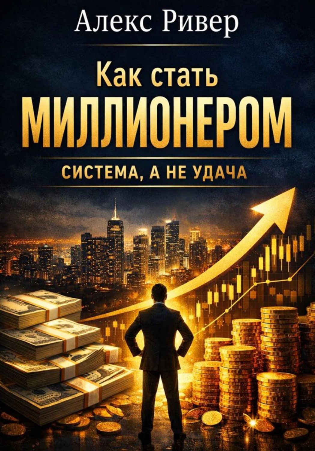 Обложка книги ««Как стать миллионером: система, а не удача»»