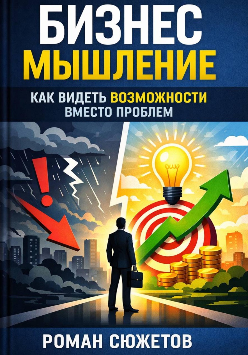 Обложка книги «Бизнес мышление. Как видеть возможности вместо проблем?»