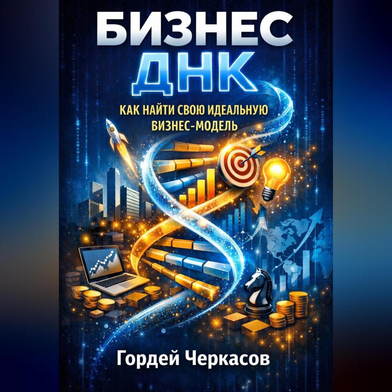 Обложка книги «Бизнес днк как найти свою идеальную бизнес модель»