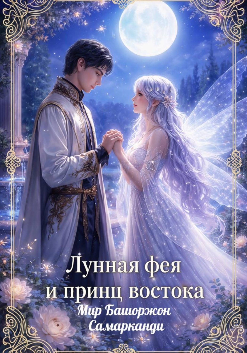 Обложка книги «Лунная фея и принц востока»