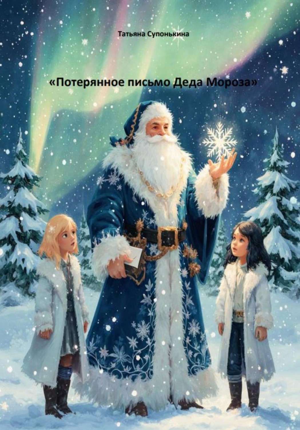 Обложка книги «Потерянное письмо Деда Мороза»