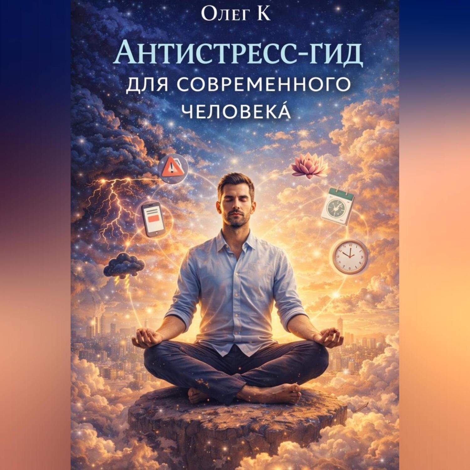 Обложка книги «Антистресс-гид для современного человека»