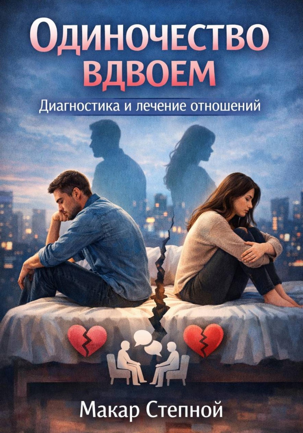 Обложка книги «Одиночество вдвоем. Диагностика и лечение отношений»
