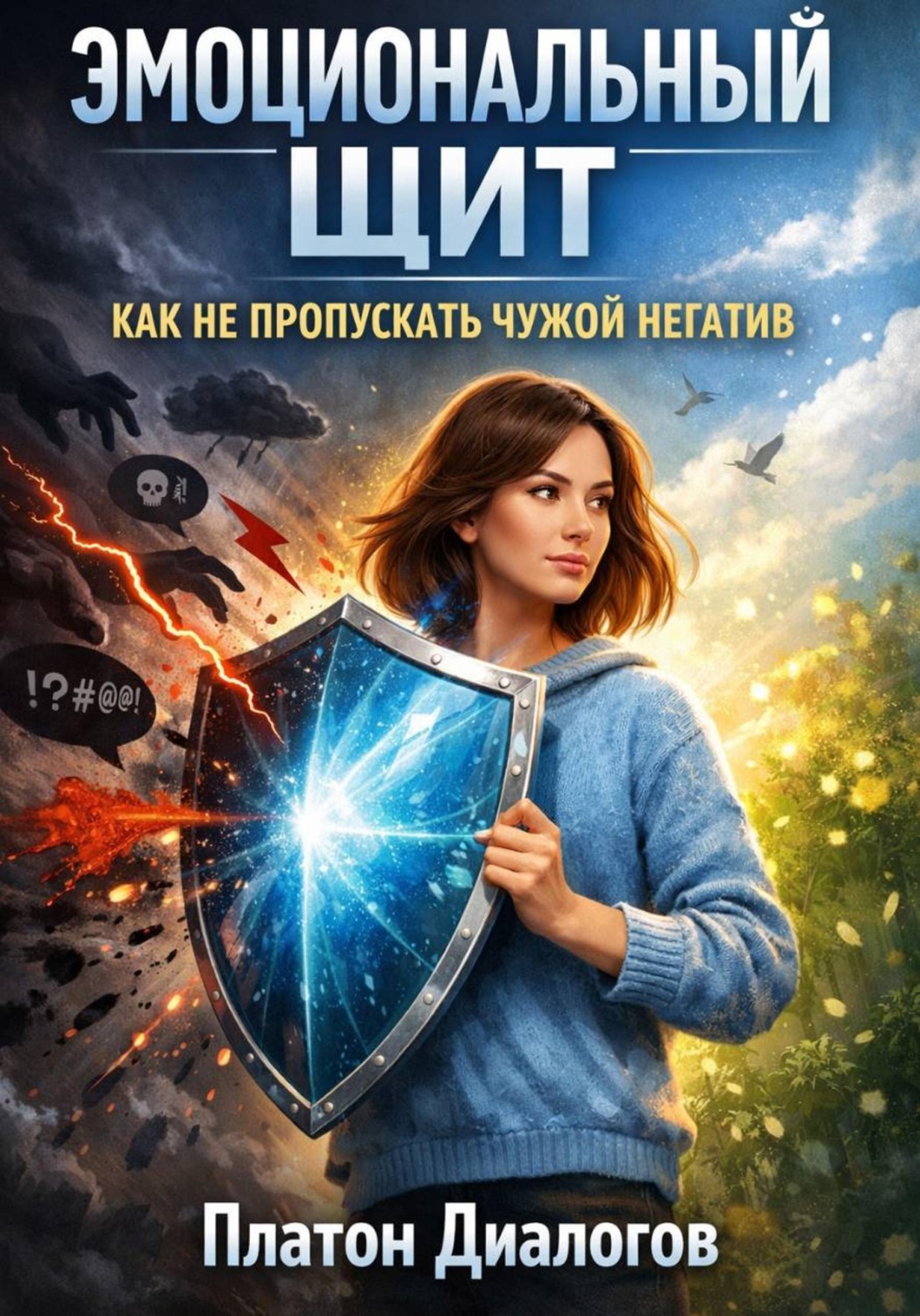 Обложка книги «Эмоциональный щит. Как не пропускать чужой негатив»