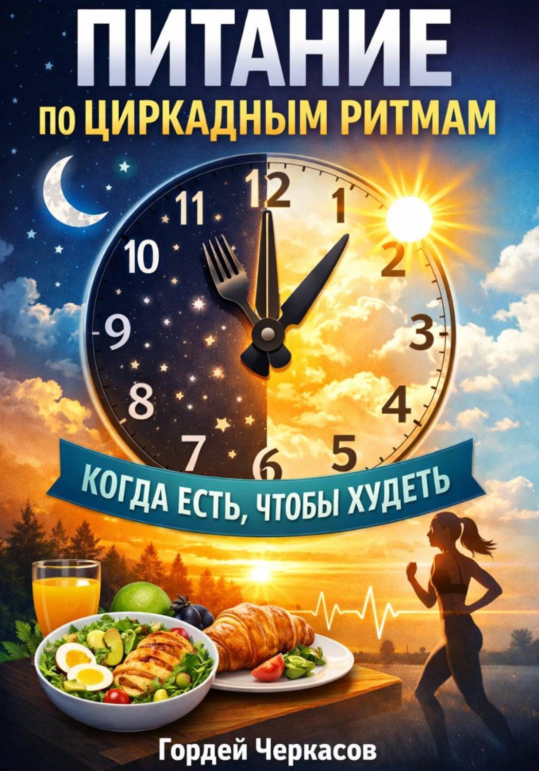 Обложка книги «Питание по циркадным ритмам. Когда есть чтобы худеть?»