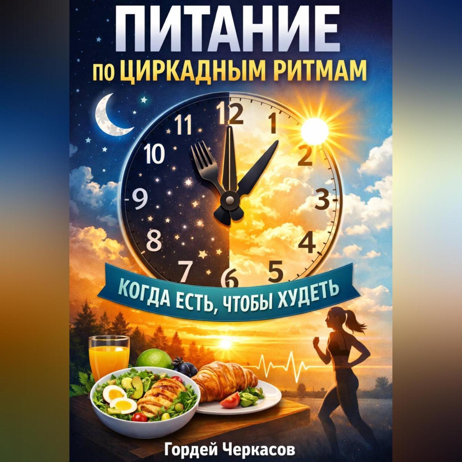 Обложка книги «Питание по циркадным ритмам. Когда есть чтобы худеть?»