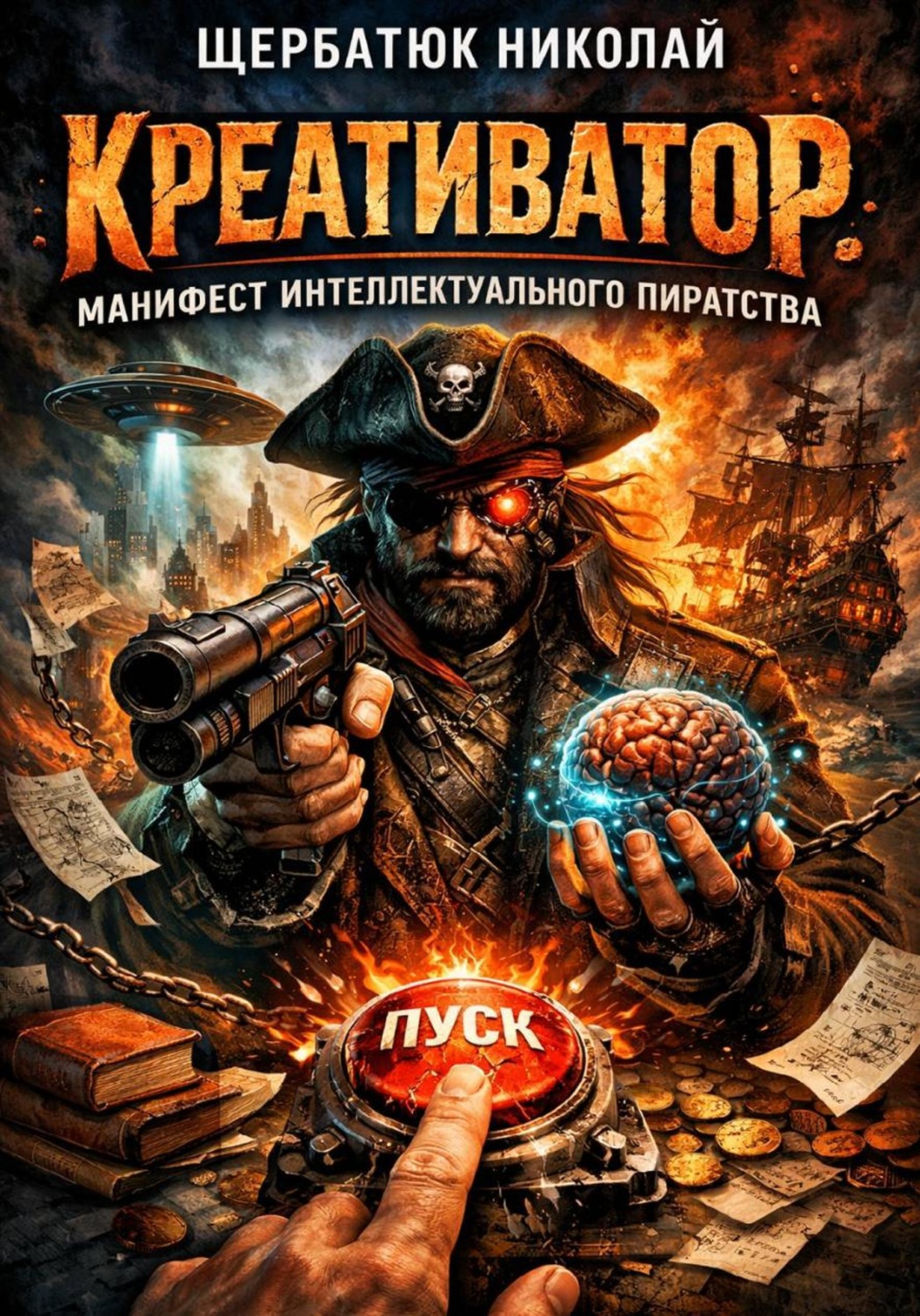 Обложка книги «Креативатор: Манифест интеллектуального пиратства»