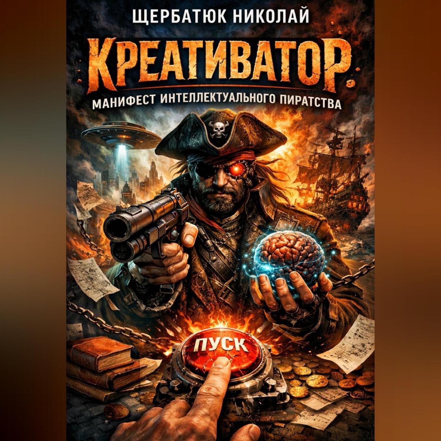 Обложка книги «Креативатор: Манифест интеллектуального пиратства»